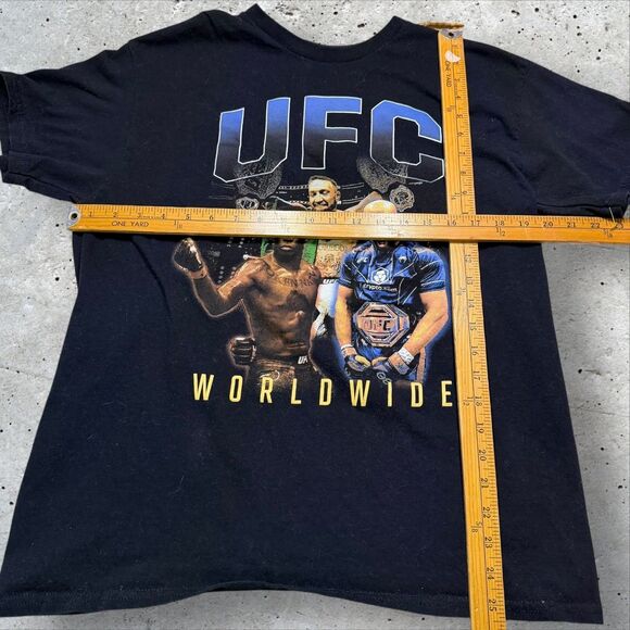 UFC Worldwide Graphic T-Shirt Short Sleeve Black 2024 Size Large - Picture 8 of 8